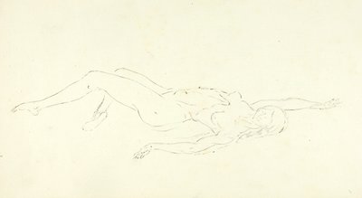 Nu a nadar, "O mergulho" de Solon H. Borglum