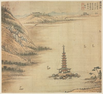 Como Lake, 1500s. de Song Xu