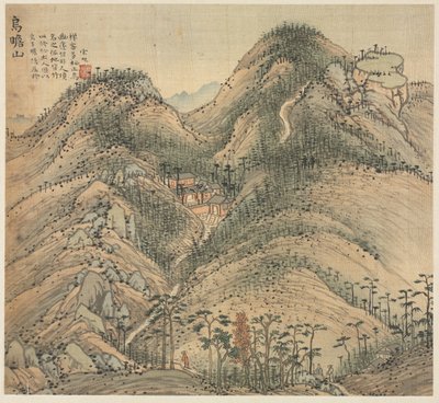 Monte Wuzhan, 1500s. de Song Xu