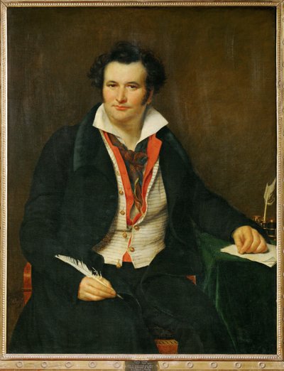 Wolf, conhecido como Bernard, autor, ator, diretor do Teatro de la Monnaie em Bruxelas ... de Sophie (1797 1867) Rude
