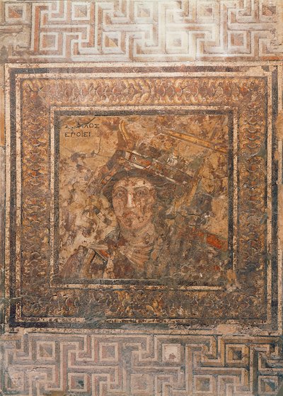 Personificação da cidade de Alexandria (mosaico) de Sophilos