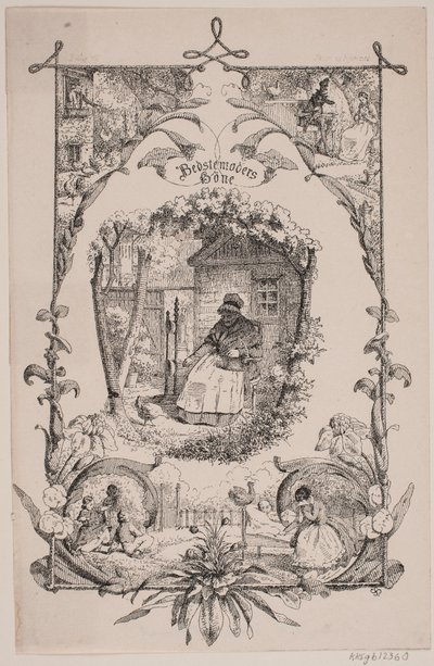 A galinha da vovó. De J. C. Gerson: A Escola e o Lar, No. 2 de Sophus Schack