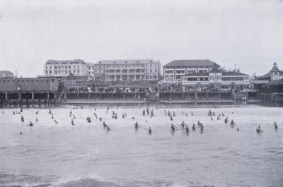Ocean Beach, Durban (foto a p/b) de South African Photographer