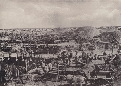 Cenas dos Antigos Dias, Classificação a seco em 1872 (foto a p/b) de South African Photographer