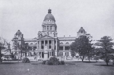 A Câmara Municipal, Durban (foto a p/b) de South African Photographer