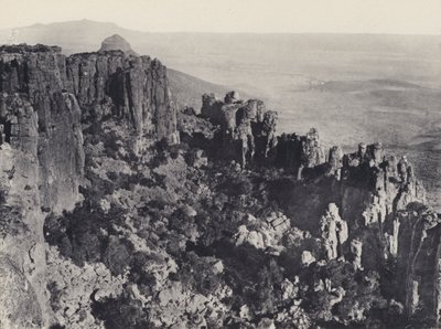 O Vale da Desolação (foto a p/b) de South African Photographer