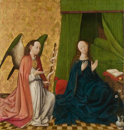 A Anunciação. de South Netherlandish Painter