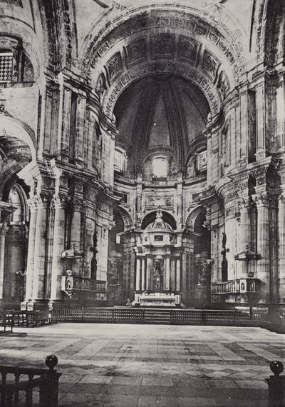 Cádis: Dentro da Catedral (foto a p/b) de Spanish Photographer