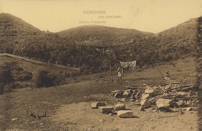 Mosteiro de São Jerónimo, Córdova, Espanha (fotografia a preto e branco) de Spanish Photographer