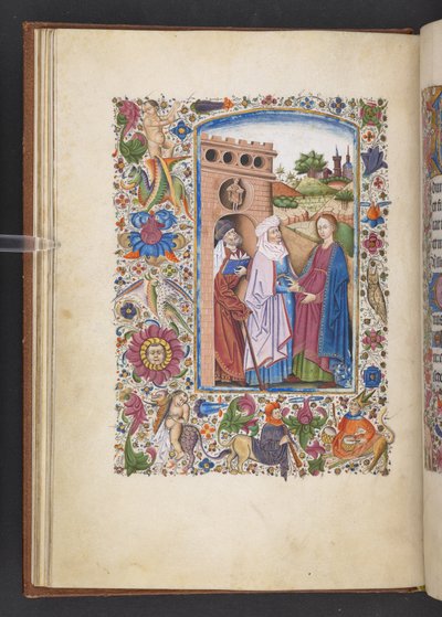 Adicionar MS 50004 f.16v A Visitação, de um 