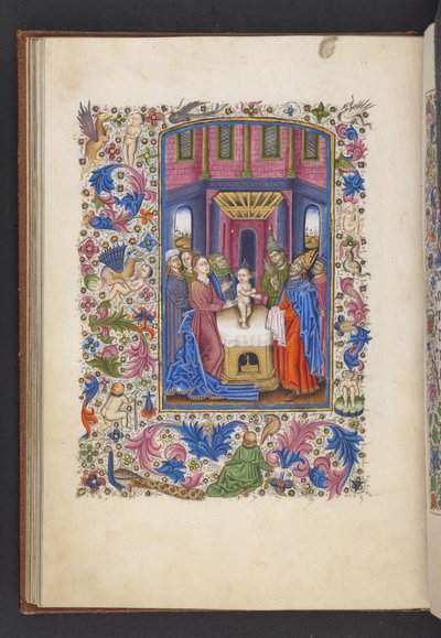 Adicionar MS 50004 f.41v A Circuncisão, de um 