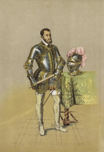 Carlos V, imperador romano sagrado de Spanish School