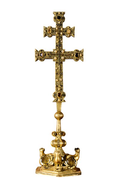 Cruz "Cignum crucis" da ordem templária de Ponferrada (ESpain) de Spanish School