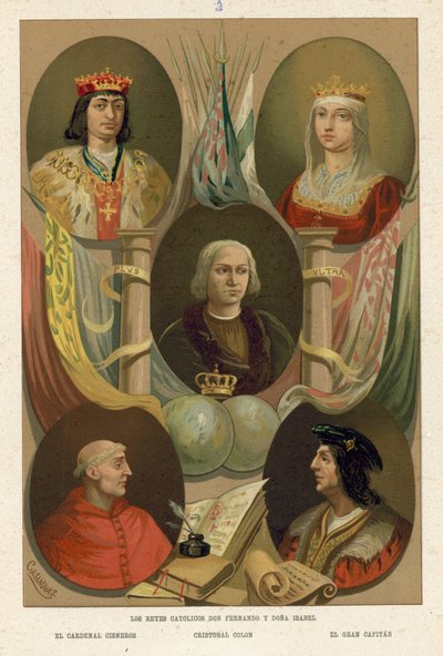 Ferdinand e Isabella da Espanha de Spanish School