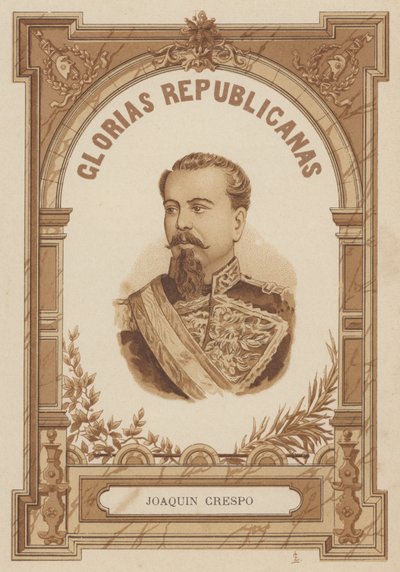 Joaquin Crespo, político e soldado venezuelano de Spanish School