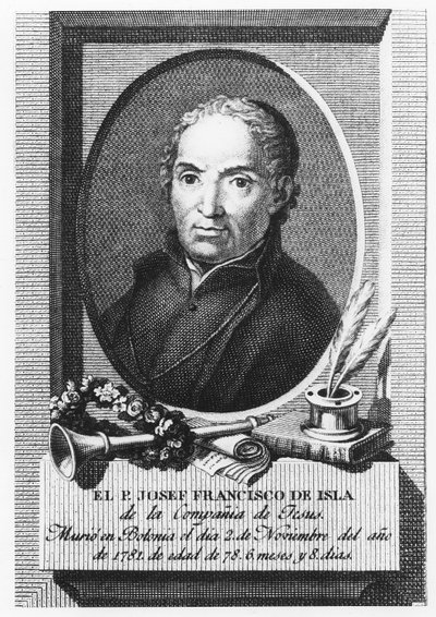 José Francisco de Isla (gravura) de Spanish School