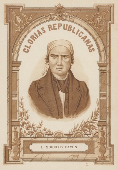 José Maria Morelos, revolucionário mexicano e político de Spanish School