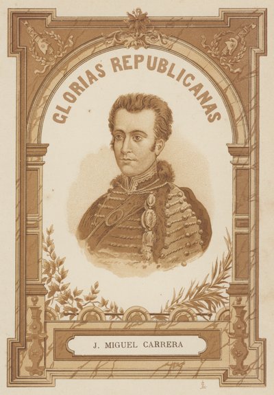 José Miguel Carrera, general e político chileno de Spanish School