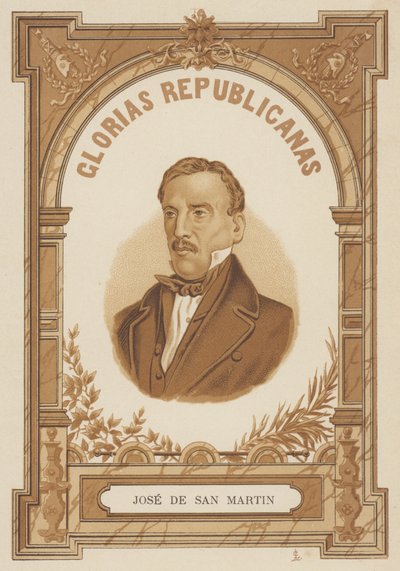 José de San Martin, general argentino de Spanish School
