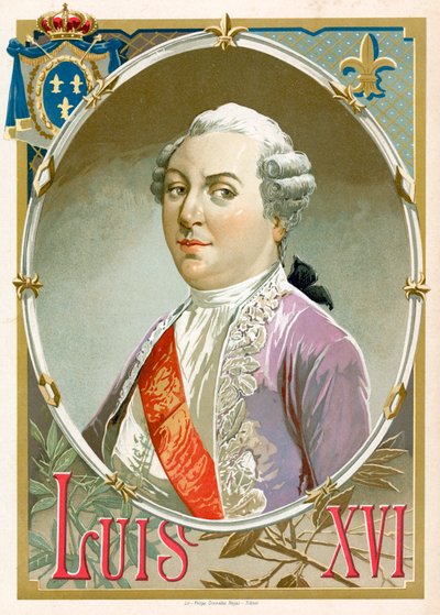 Rei, louis, XVI, de, frança de Spanish School