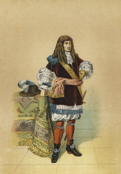 Luís XIV, rei da França, 1680 de Spanish School