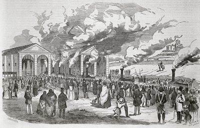 Abertura da linha ferroviária Madrid-Aranjuez, 9 de fevereiro de Spanish School