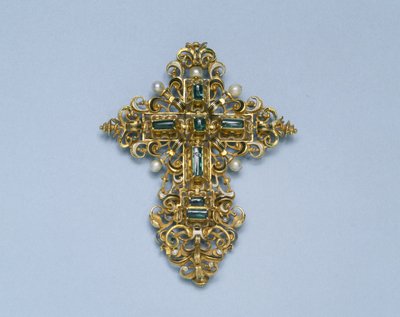 Pendente de uma Cruz, 1550-1600 de Spanish School