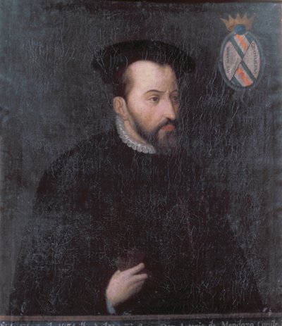 Retrato de Antonio de Mendoza, c.1534 (óleo sobre tela) de Spanish School