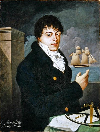 Retrato de Don Juan de Dios Parreno y Pardo (óleo sobre tela) de Spanish School
