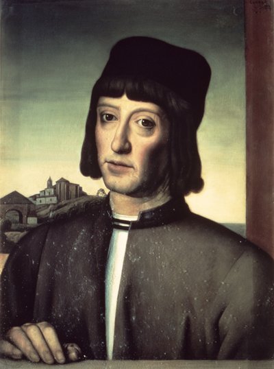 Retrato de Martin Alonzo Pinzon (d.1493) de Spanish School