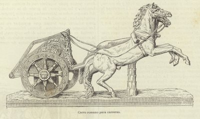 Corrida romana de carruagem de Spanish School