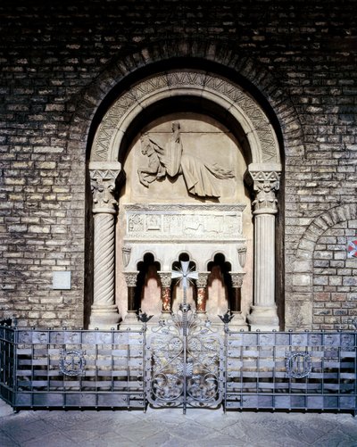 Sepulcro de Ramon Berenguer III (1082-1131), Conde de Barcelona de Spanish School