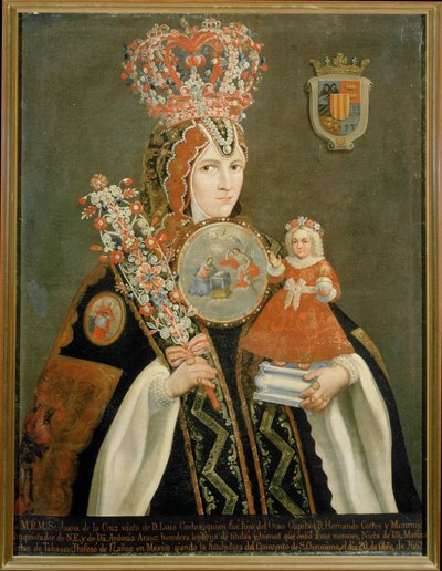 Sor Juana Ines de la Cruz, poetisa mexicana de Spanish School