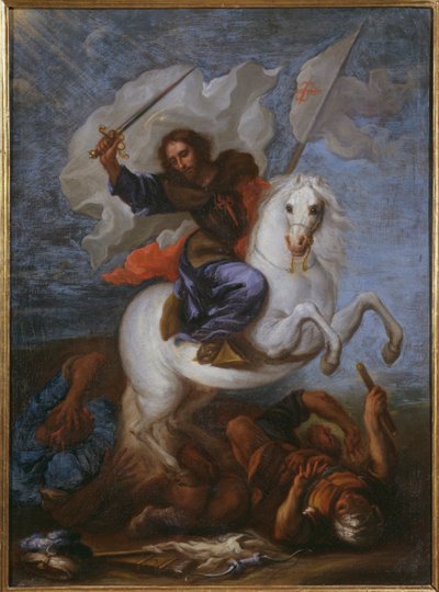 São Tiago, o Grande, na Batalha de Clavijo de Spanish School
