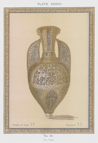 O Vaso (cor litho) de Spanish School
