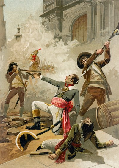 Os massacres de setembro de Spanish School