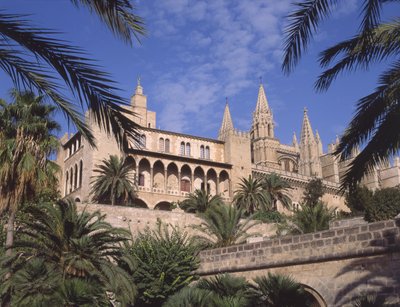 Vista, de, la, Almudaina, palácio, palma mallorca de Spanish School
