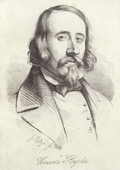 Vincenzo Hoyzler (desenho) de Spanish School