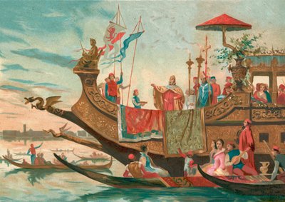 Casamento de Veneza e do Adriático de Spanish School