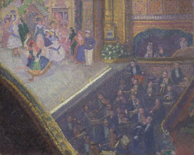 Cena de balé de &39;On the Sands&39; de Spencer Frederick Gore