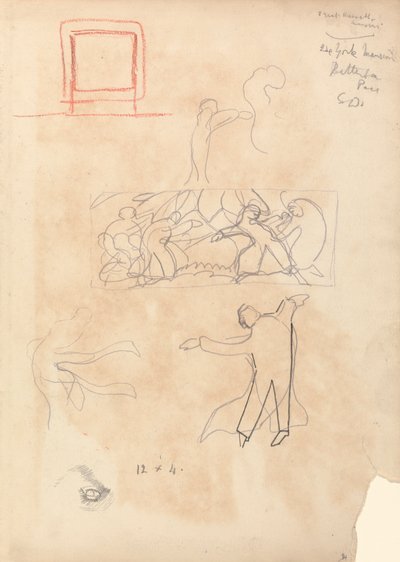 Caverna do Bezerro de Ouro: Estudo dos Bailarinos de Spencer Frederick Gore