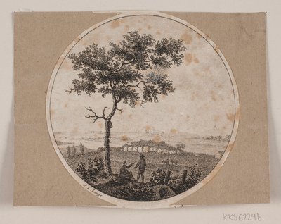 Uma paisagem de Søren L. Lange