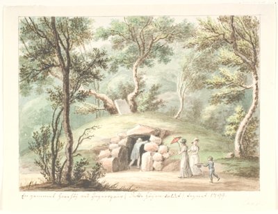 Túmulo em Jægerspris de Søren L. Lange