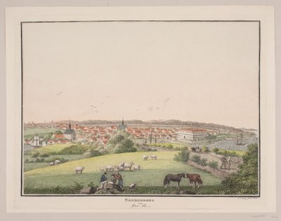 Sønderborg na ilha de Als de Søren L. Lange