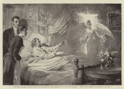 Ilustração para um paciente tentando, por James Payn de St. George Hare
