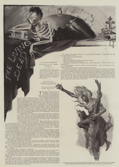 Ilustração para os mortos-vivos, por Outram Tristram de St. George Hare