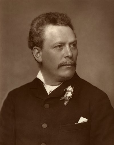 Lionel Brough, ator britânico, 1884 de St James