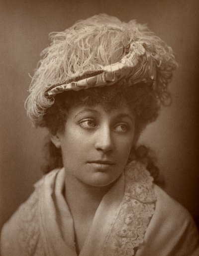 Lucy Buckstone, atriz britânica, 1884. de St James