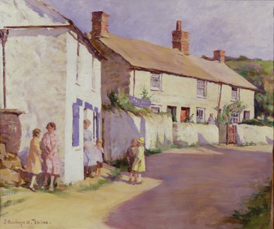 Uma Cena de Aldeia, Newlyn de Stanhope Alexander Forbes