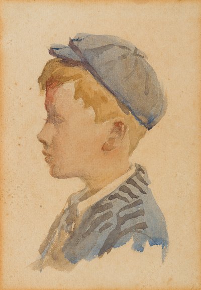Retrato de Alec, c.1904 (aquarela sobre papel) de Stanhope Alexander Forbes